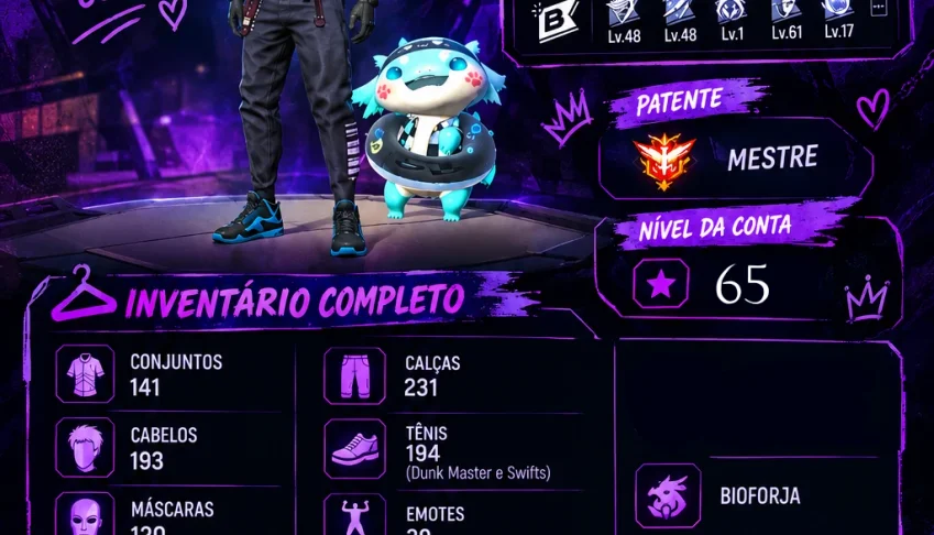 Conta free fire