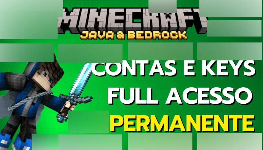 CONTA MINECRAFT FULL ACESSO / PERMANENTE| JAVA E BEDROCK