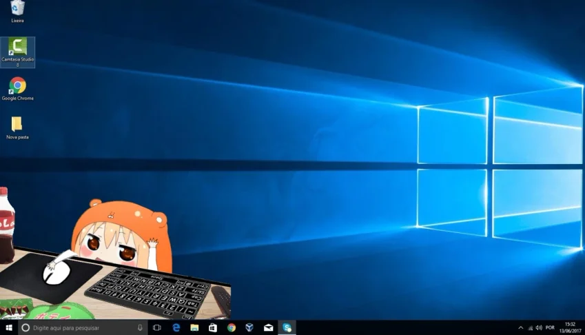 Widget para Stream BongoCat | Espelha Mouse e Teclado