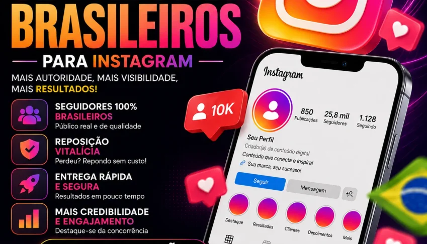 Seguidores Brasileiros Instagram