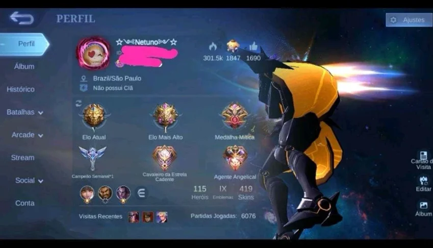 Conta mlbb