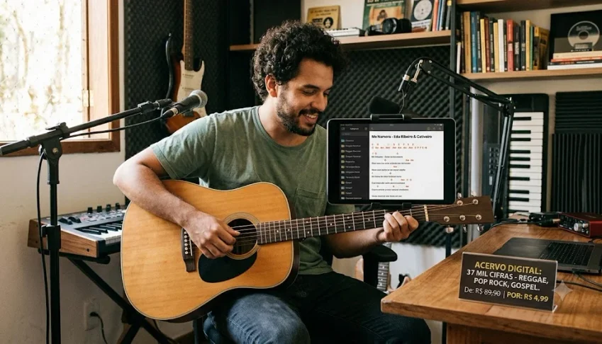 🎸Pack Acervo Musical Premium: +37 Mil Cifras Organizadas