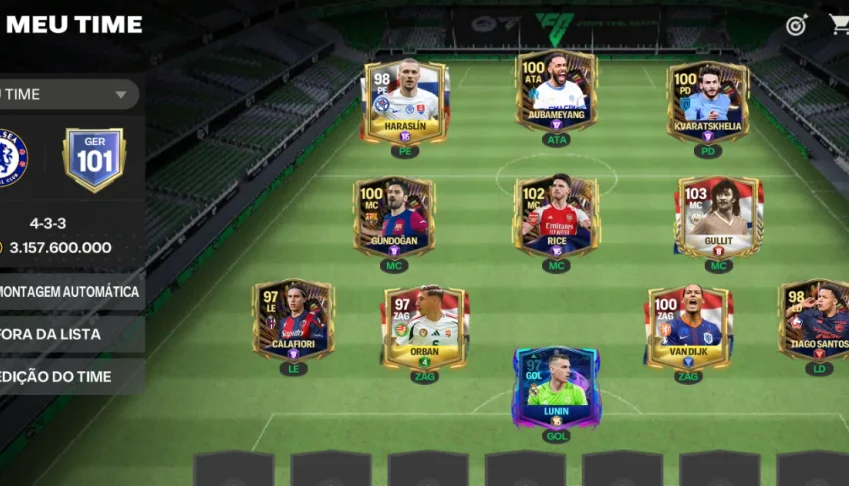 Conta 101 de GER FC mobile 24 desapego