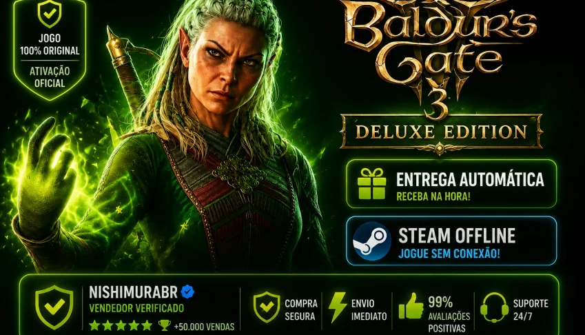 Baldurs Gate 3 Deluxe (Steam Offline)🟢