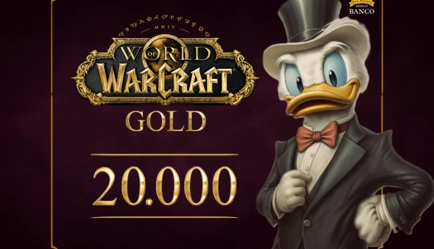 Gold WoW Retail 20k Entrega em Todos os Servers WoW Gold