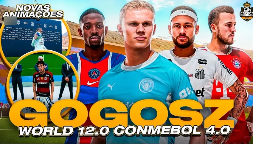 GOGOSZ PATCH 2027 - WORLD 12 e CONMEBOL 4.0 (PROMOÇÃO)