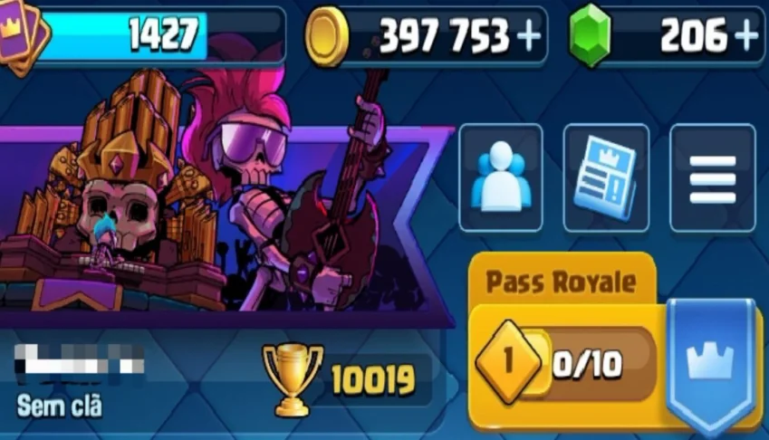 Conta De Clash Royale 8 Anos + Conta De Clash Of Clans Cv11!