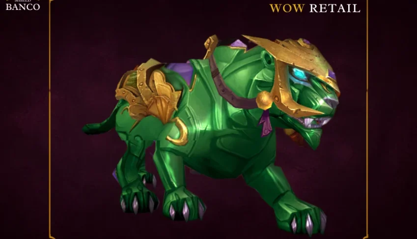 Montaria Wow - Pantera Verde