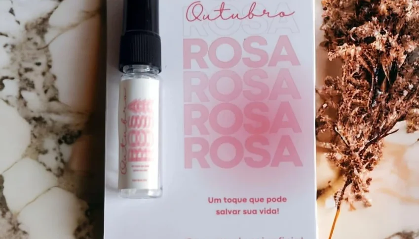 Home Spray 20ml com Cartão Outubro Rosa