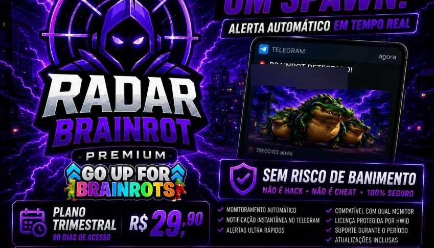 Radar Brainrot | GOUP Fortnite | Tempo Real - Mensal