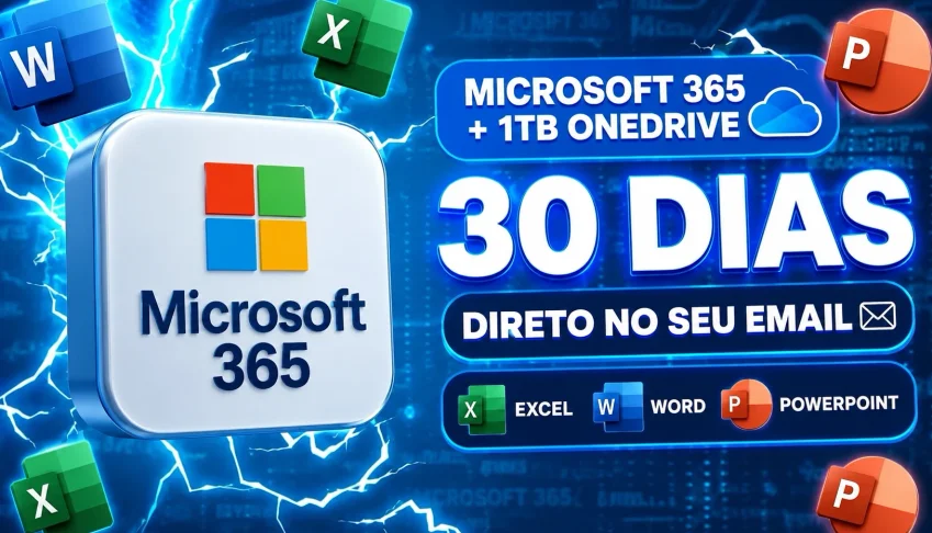 💻 Microsoft 365 + 1Tb Onedrive | No Seu E-Mail 💾