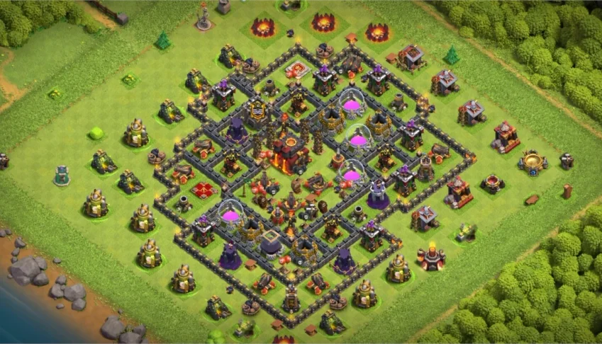 Clash of Clans - CV10