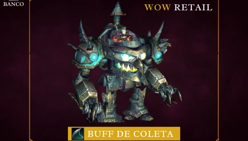 Montaria Wow - Robô Coletor (Herborismo)