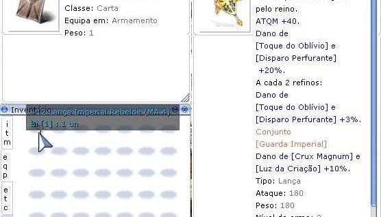 +12 Lança Imperial Rebelde [Cavaleiro do Abismo] MA 4/4
