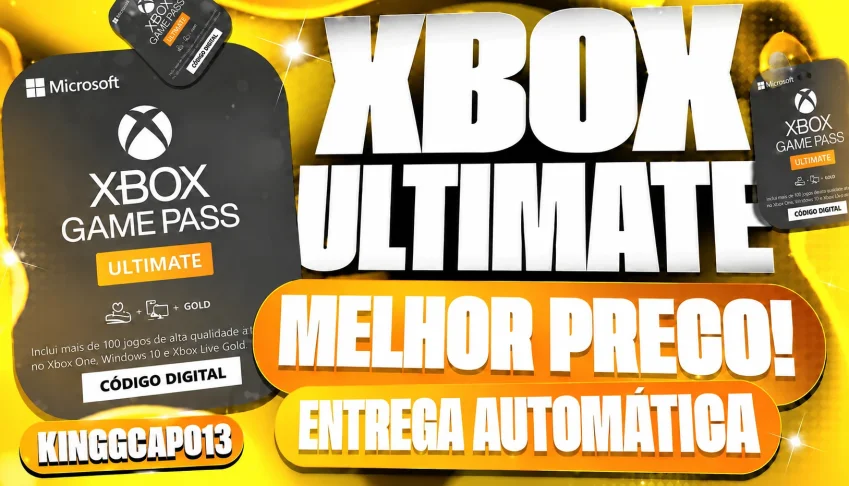 Xbox Game Pass Ultimate 1 Mês + Brinde | Entrega Automática