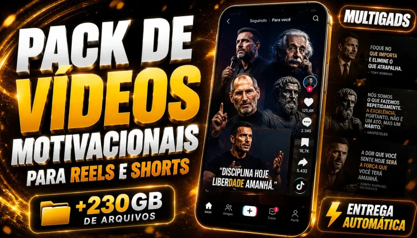 Pack De Videos Motivacional | (10Gb)