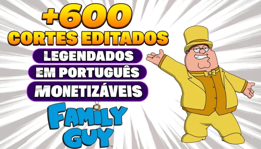 + 600 Cortes De Family Guy