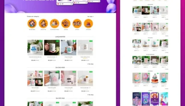 Template Loja Produtos Digitais – Studio MM + Elementos Pro