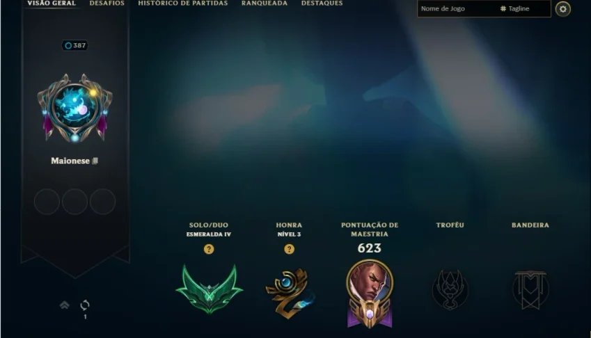 Conta de Lol e Valorant Valor Negociavel