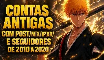 Contas de instagram de 2012 a 2019