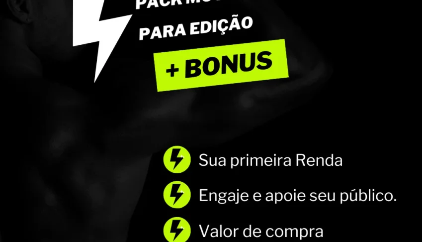 Pacote Cortes Academia e Motivação(Editáveis) + Bônus