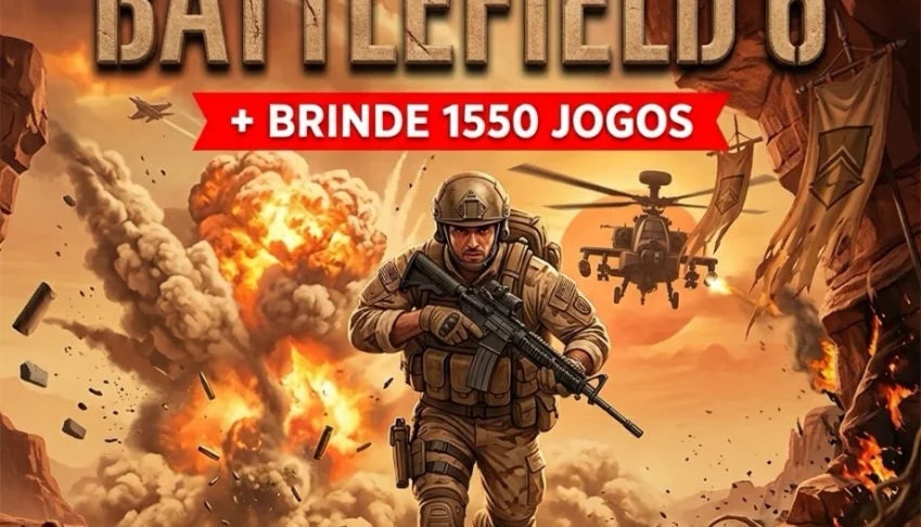 Conta Steam Battlefield 6 + Brinde 1550 Jogos Offline