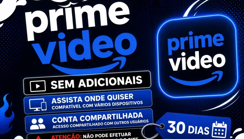 Prime Video | Compartilhado | Garantia [30 Dias]