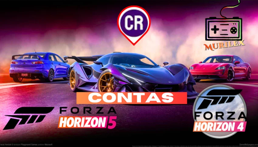 contas com credito No Forza Horizon 4/5 Xbox/Pc