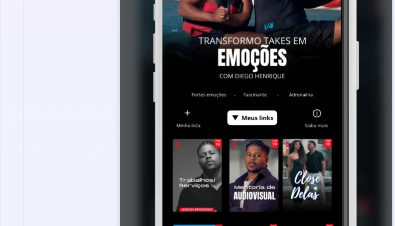link da bio Instagram estilo Netflix + Varios Modelelos
