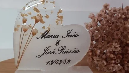 Peça Decorativa em Resina Personalizada