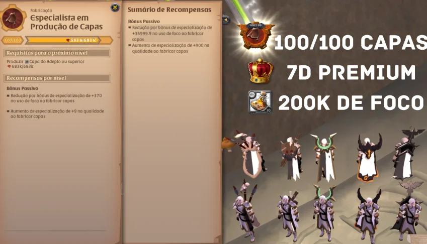 Crafter 100/100 capas