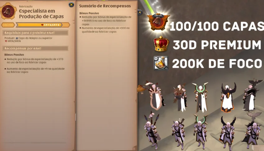 Crafter 100/100 capas