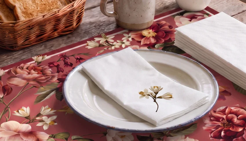 Guardanapo de Papel Flora (12 unidades)
