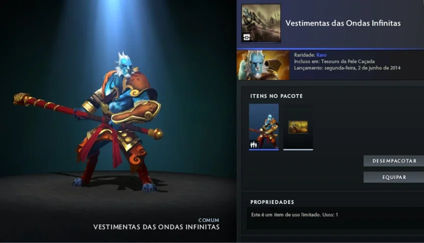 Vestimentas das Ondas Infinitas
