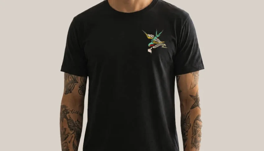 Camiseta Preta Hope