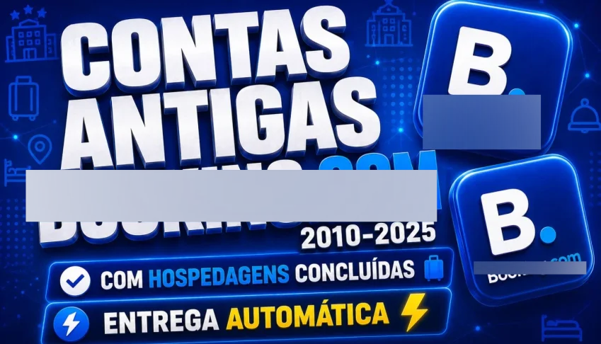 [Premium] Contas Booking Antigas