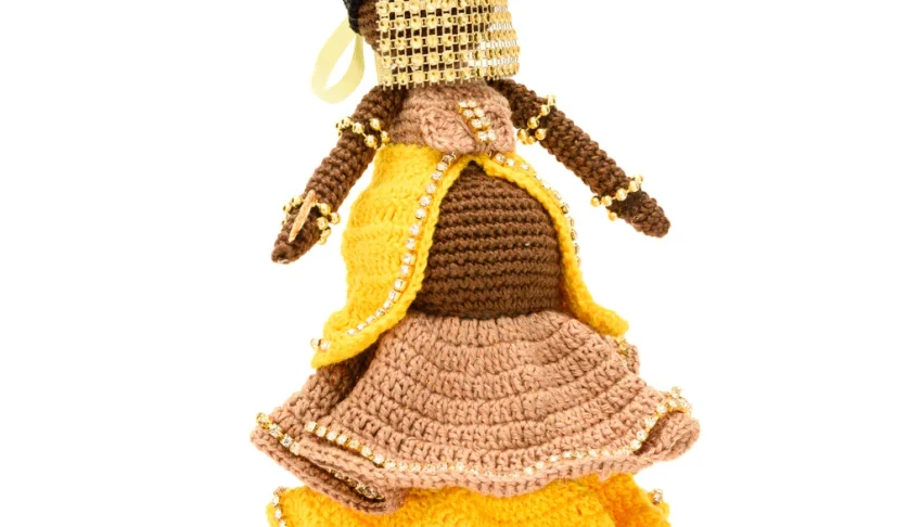 Oxum Grávida Amigurumi Crochê