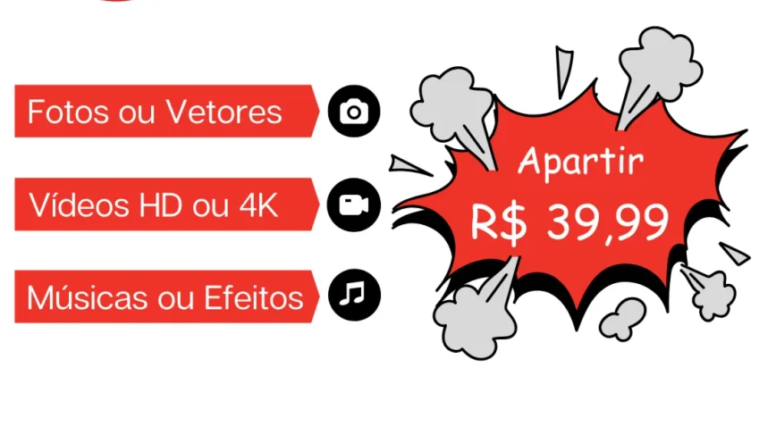 Shutterstock (Fotos / Vetores) e (Vídeos HD / 4K) e Músicas