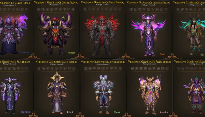 Set Elite (0 - 1800) PvP [Season 2 Midnight]