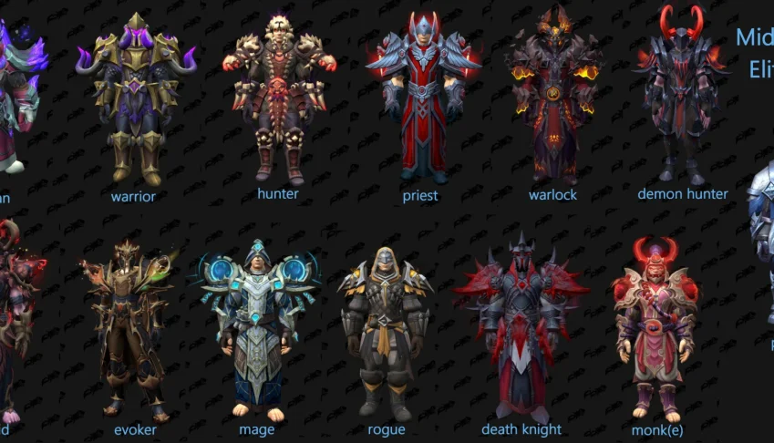 Set Elite (0 - 1800) PvP [Season 1 Midnight]