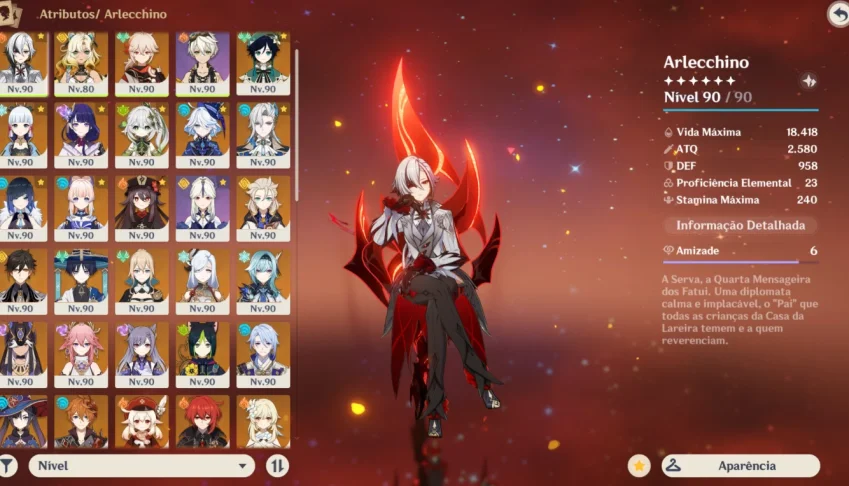 Genshin Impact - Único dono - 19 armas BIS - Att 15/05