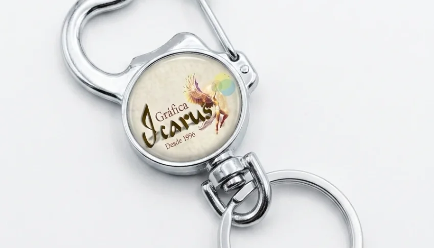 Chaveiro Mosquetão Abridor MS65 Personalizado