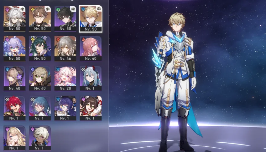 Conta Honkai StarRail LV 35