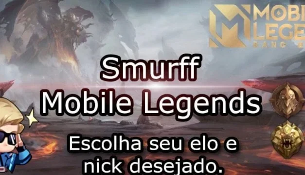 Conta nova Mobile legends Smurff