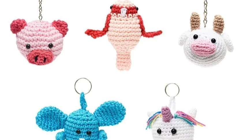 Kit chaveiros bichinhos