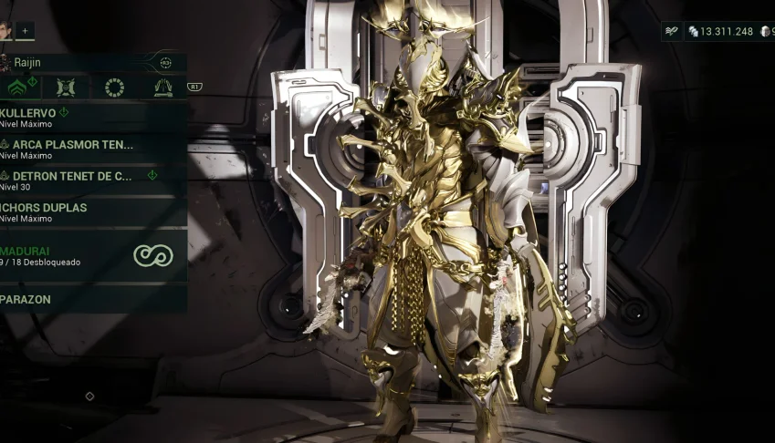 Conta warframe MR 23