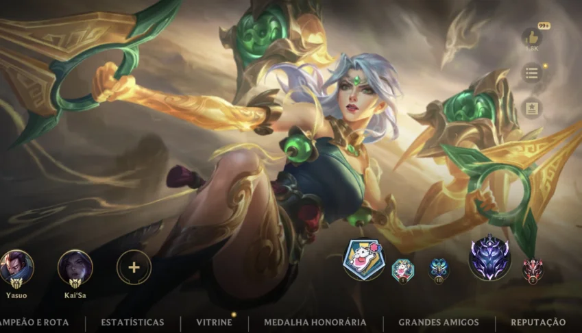 Conta wild rift