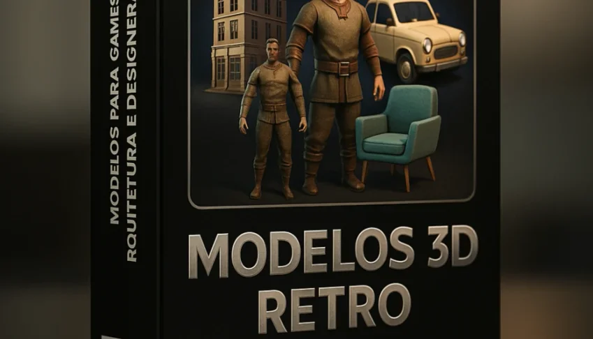 PROMOÇÃO DE FIM DE ANO - 3D para Games/Arquitetura e Design