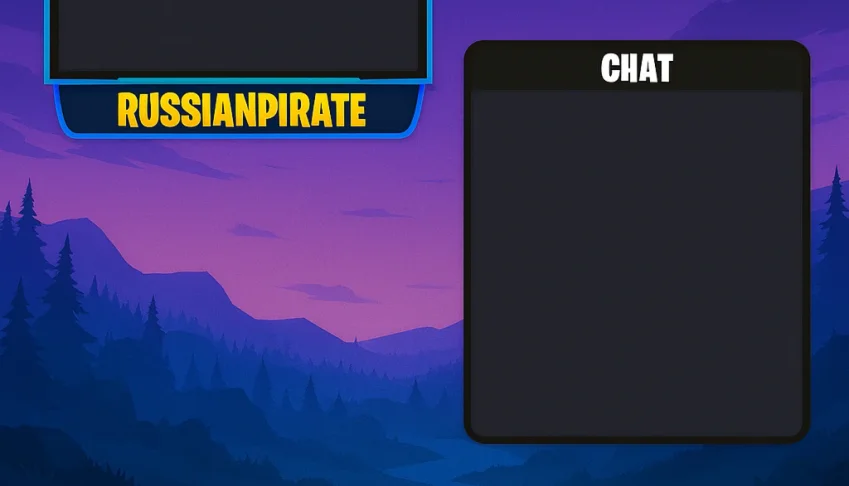 Faço overlay para lives (Twitch/YouTube)