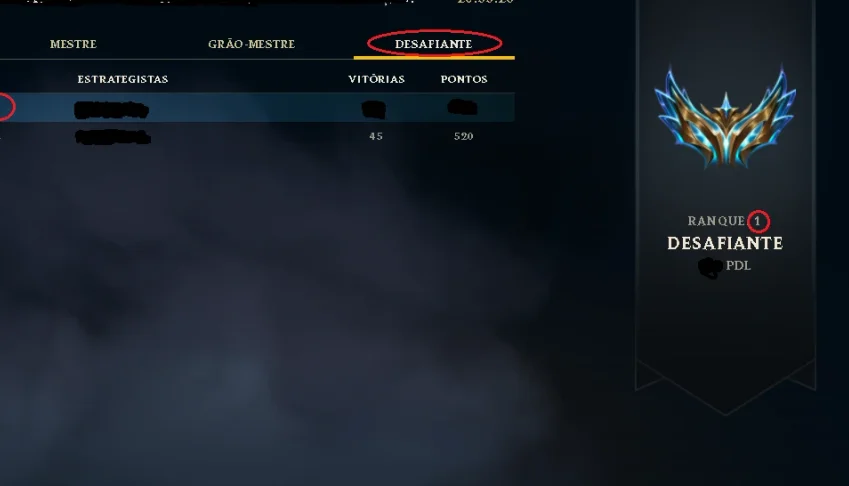 Conta Lol -  Ex Top 1 Do Servidor Tft